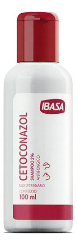 Shampoo Antifúngico Cetoconazol 2% 100ml - Ibasa