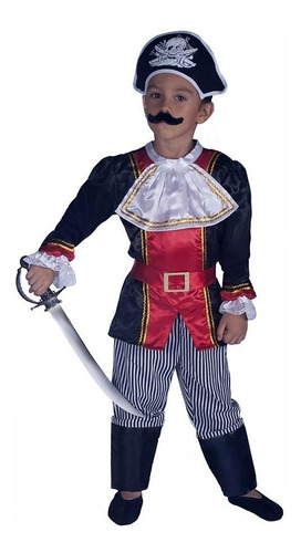 Disfraz Capitan Pirata Niño