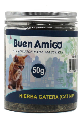 Hierba Gatera Seca Catnip 30g Hojas De Catnip - Buen Amigo 