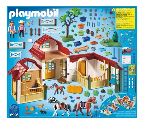 Granja caballos playmobil hotsell