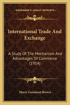 Libro International Trade And Exchange: A Study Of The Me...