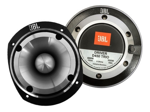 Kit Super Tweeter Jbl St450 + Driver D450 Trio Jbl Selenium Cor Preto