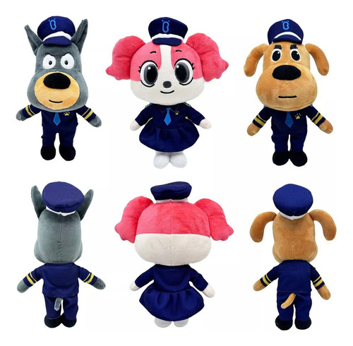 Boneca De Pelúcia Confortável Labrador Rabbit Sheriff