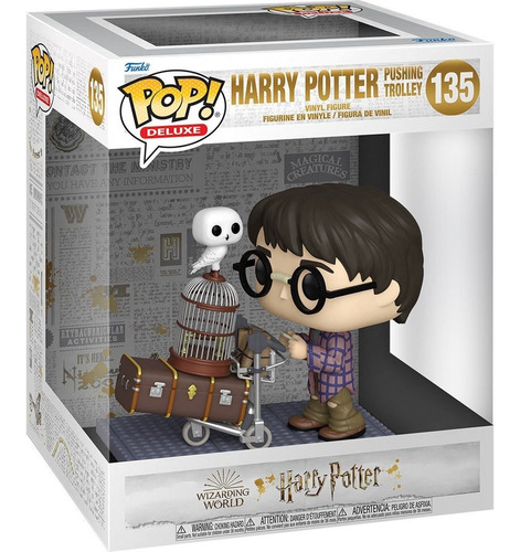 Harry Potter Deluxe 135 Funko Pop Pushing Trolley Nuevo