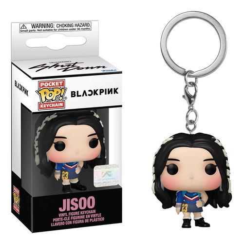 Funko Llavero Jisoo Blackpink Kpop Banda Musical Keychain