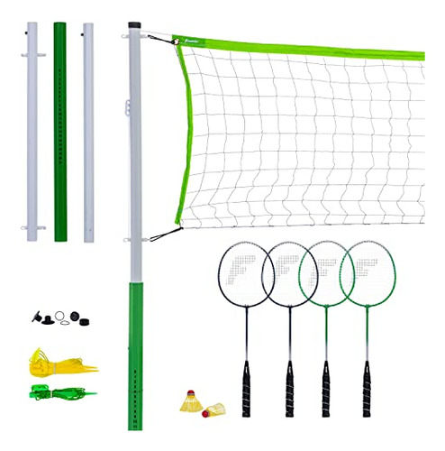 Set De Bádminton Franklin Sports Portátil Para 2-4 Jugadores