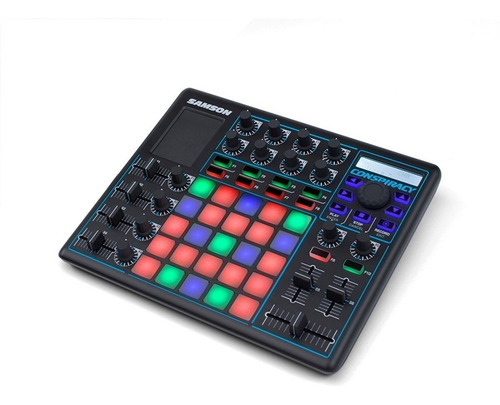 Controlador Usb Midi Samson Conspiracy Launchpad Dj Cuo Color Negro