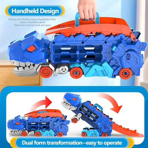 Juguete X City Dinosaur Ultimate Hauler Track Con 8