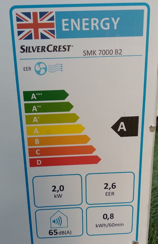 Aire Acondicionado Portátil 3 En 1 Smk 7000 B2 Silvercrest®