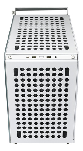 Gabinete Cooler Master Q500 Qube 500 Flatpack Q500-wgnn-s00 Color Blanco