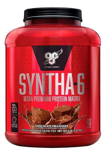 Proteína Syntha 6 5lb - Bsn Sabor Chocolate Milkshake