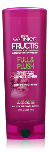 Garnier Cuidado Del Cabello Fructis And Plush Conditioner, .