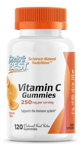 Vitamina C 250 Mg Doctor's Best 120 Gomitas