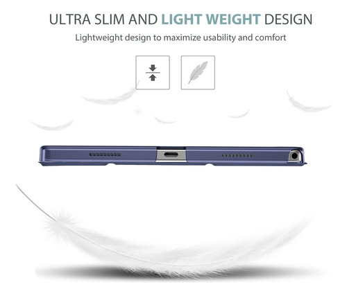 Funda Con Tapa Soporte Magnetico Para Galaxy Tab A8 10.5