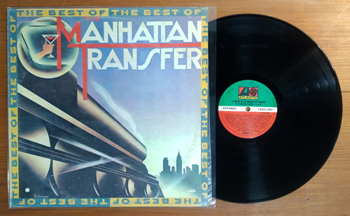 The Manhattan Transfer The Best 1981 Disco Lp Vinilo