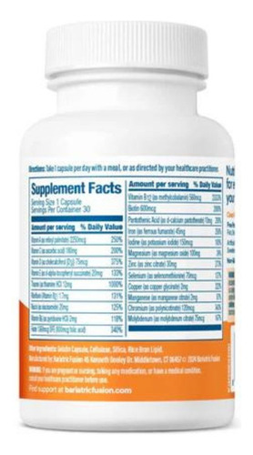 Bariatric Fusion Multivitamina Bariátrica One Per Day 2 Pack