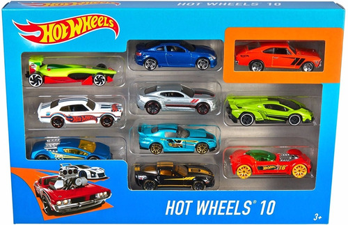 Pack De 10 Autitos Básicos - Hot Wheels