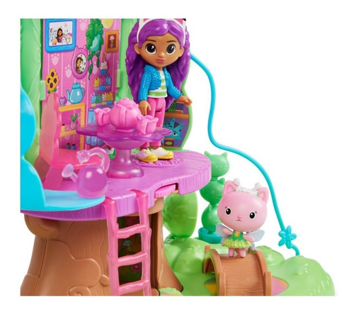 Gabby's Dollhouse, Jardin Casa Arbol Transformable Con Gabby