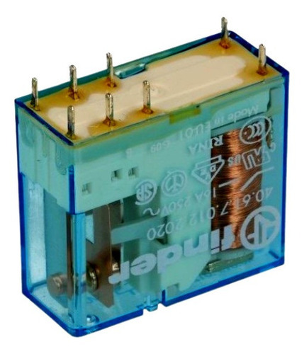 Mini Rele Para Placa De Circuito Impresso 1reversível 12vdc