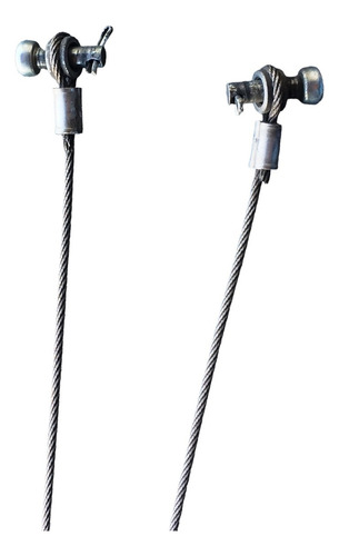 Cables De Acero Para Cortina Puerta Caja Seca 2 Piezas