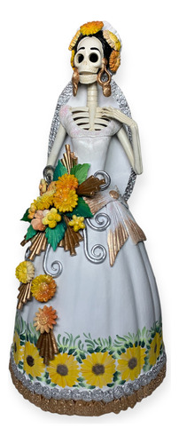 Catrina De Barro Novia Capula Michoacán