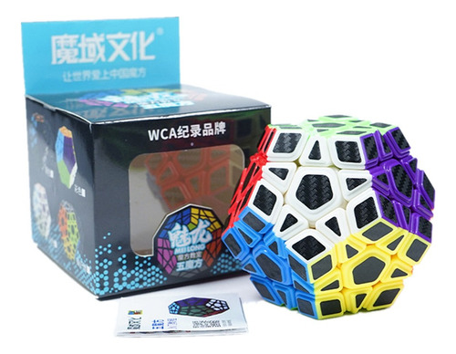 Cubo Rubik Moyu Meilong Megaminx Carbono 3x3 De Colección