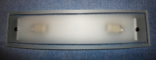 Difusor De Pared En Vidrio Curvo Para 2 Luces Sin Igual!!