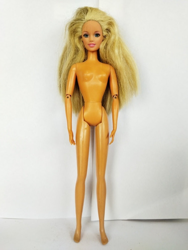 Barbies Rubia Claro Lacio Articulada Cintura 1995