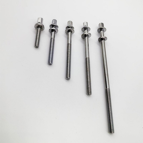 6pcs Drum Tension Rods Drum Tight Screw Rustproof M5x40mm