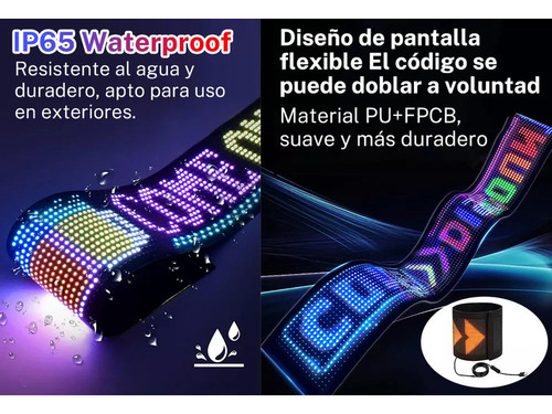 Pantalla Led Con Luz De Ojos De Ángel, 2 Unidades/kit (12 X