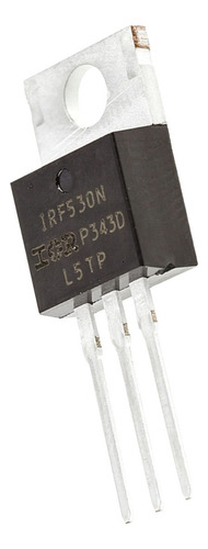 5 X Transitor Infineon Irf530 N Mosfet 100v 14a
