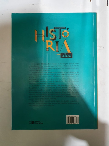 Livro Historia.doc 6 Usado Em Bom Estado