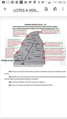 Imagem 8 de 8 de Chácara Para Venda Em Campina Grande Do Sul, Rancho Alegre, 1 Dormitório, 1 Banheiro, 1 Vaga - 00114_2-425620