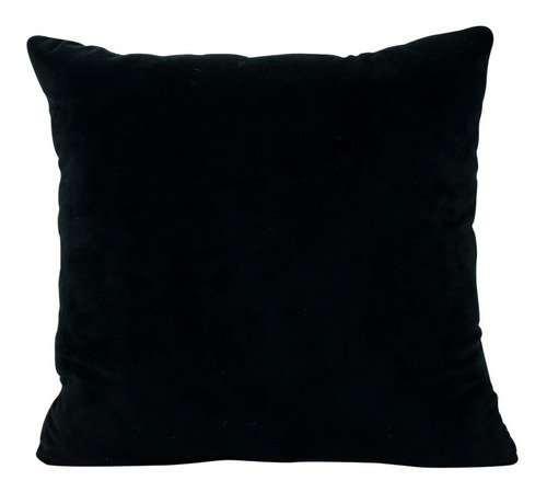 Almofada Quadrada Escudo Time 36x36cm - Santos