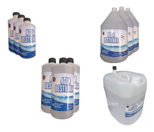 Agua Desmineralizada Para Radiadores,bacterias (destilacion)