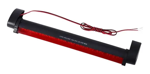 Tercera Luz De Freno LED Universal - 32 LEDs Rojos, Montaje En Alto, 12V, Ideal Para Coches, Furgonetas Y Camiones