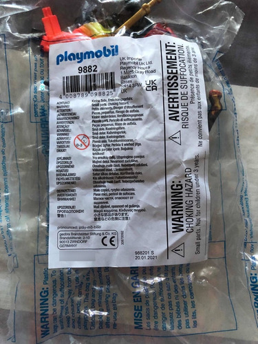 Playmobil 9882 Novelmore, Caballo De Fuego Con Jinete!add On (Usado)