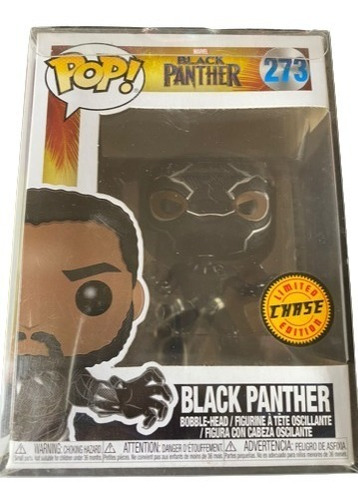 Funko Pop! Original Black Panther Chase 273 Caja 10/10