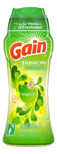 Perlas Potenciadoras De Aroma Para Lavado Gain Fireworks, Or