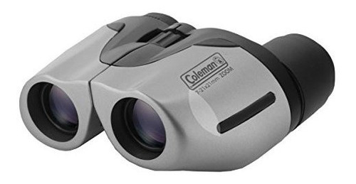 Binocular - Coleman 7-21x21 Compact Zoom Binoculars, Silver 