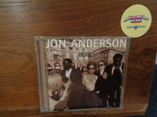 Jon Anderson  The More You Know Cd Rock