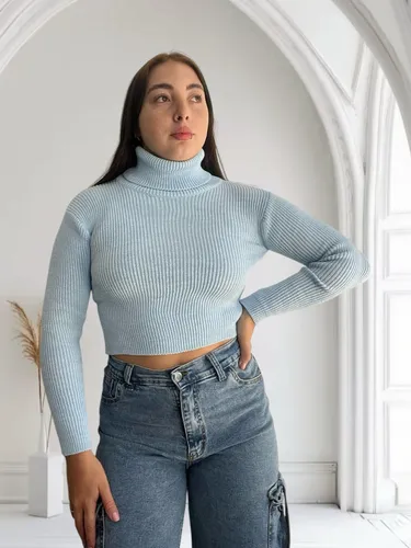 Polera Tejida Crop