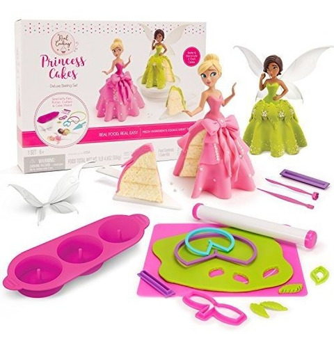 Real Cooking Princess Cakes Deluxe - Juego De Hornear 22 Pie