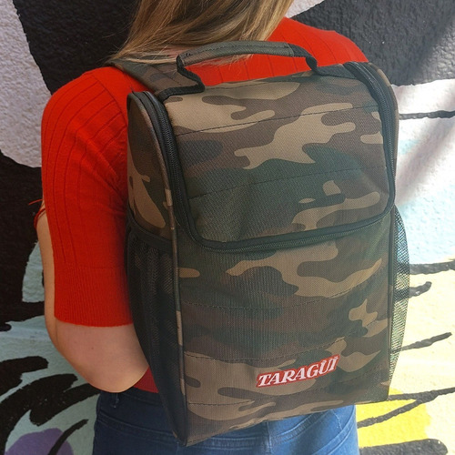 Imagen 6 de 6 de Termera Mochila Taragüi Camuflada