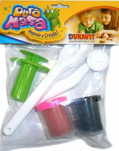 Imagen 1 de 6 de Juego De Masa Duravit 719 Bolsa C/ Extrusor Duramasa