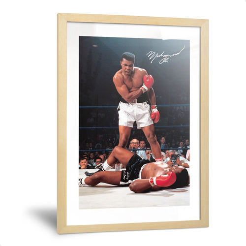 Cuadros Muhammad Ali Boxeo Cassius Clay Enmarcado 20x30cm