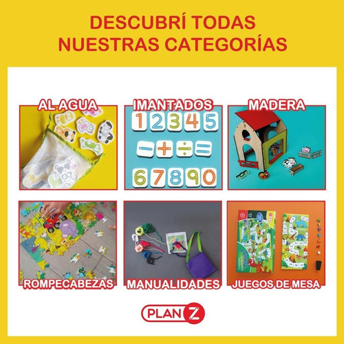 Imagen 7 de 9 de Juego De Asociación Números Con Imágenes. Juegos Didácticos