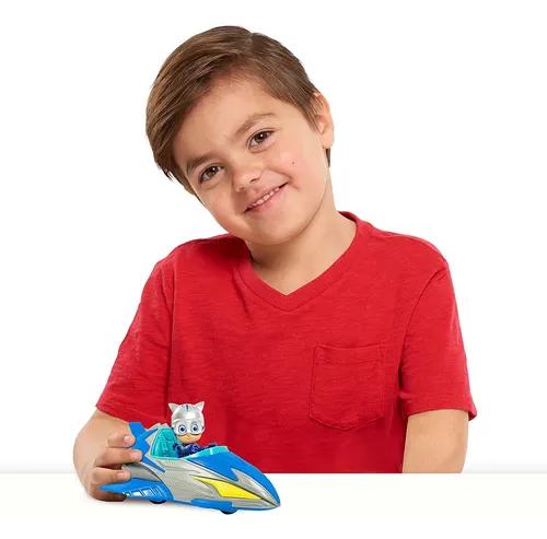 Pj Masks Héroes En Pijamas Catboy Móvil Carro Con Figura