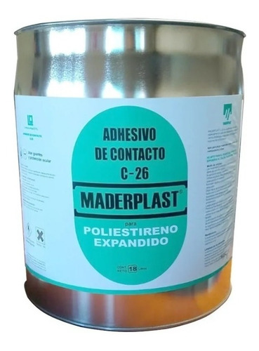  Adhesivo De Poliuretano Maderplast C-26 Envio Gratis