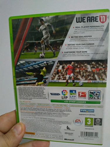 Jogo Xbox 360 Fifa 11 Europeu Original Sistema Pal Leia Tudo (Usado)